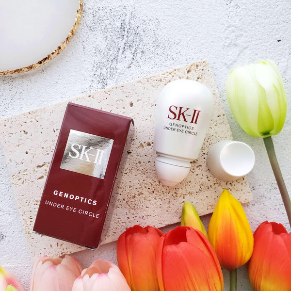 SK-II Genoptics Under Eye Circle Cream – 20ml | Brightening, Hydrating & Smoothing Eye Treatment