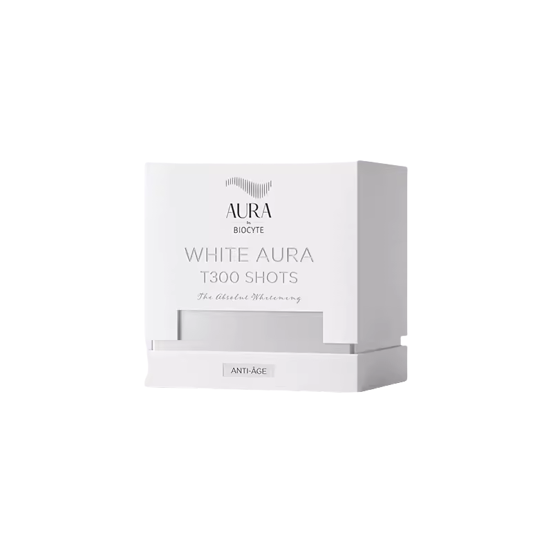 BIOCYTE White Aura T300 Shots – 10 x 25ml | Fast Whitening, Spot Correction & Skin Tone Brightening