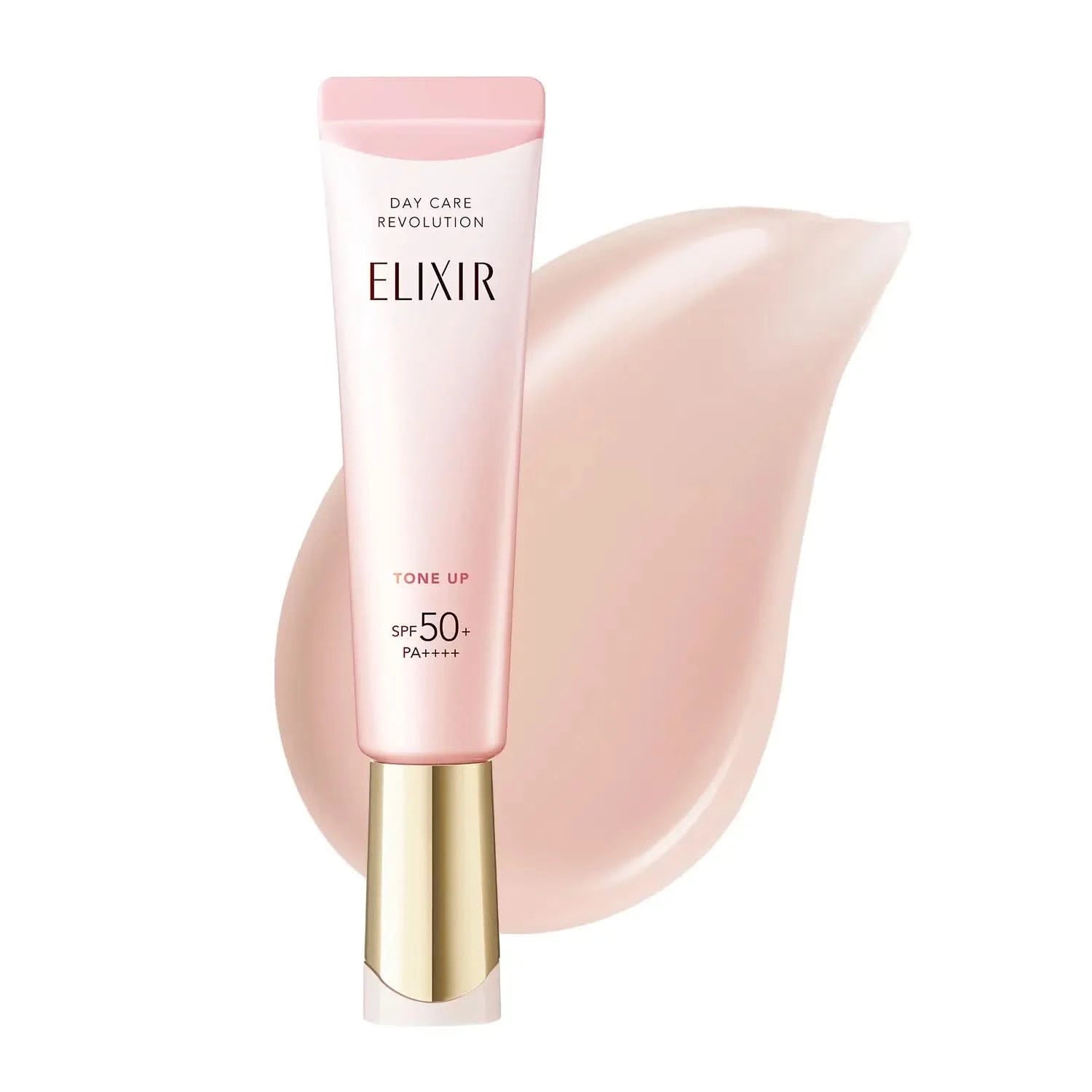 Shiseido Elixir Day Care Multifunctional Tone-Up Emulsion – Baby Pink SPF 50+ | 35g