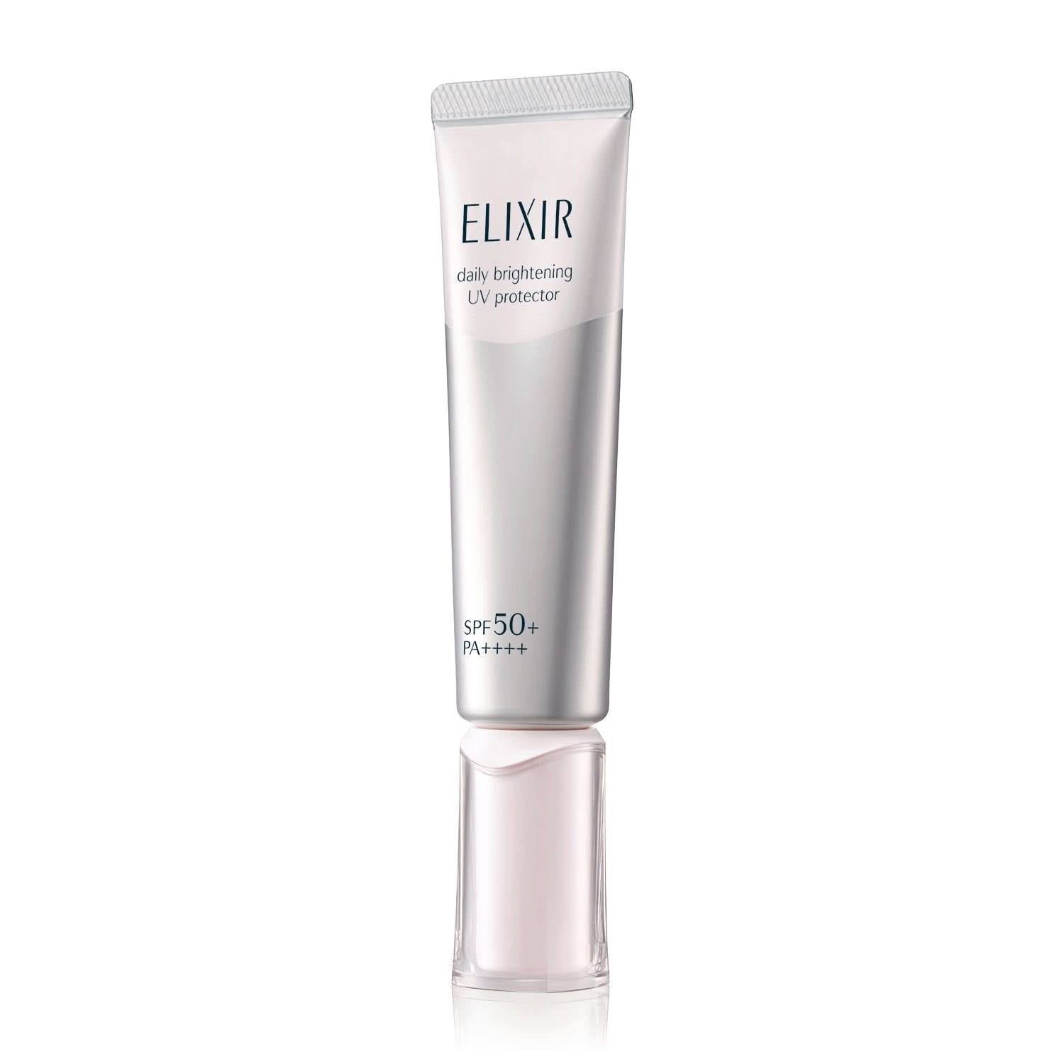 Shiseido Elixir Day Care Revolution – 35ml | SPF50+ PA++++ Anti-Aging Sunscreen & Makeup Base