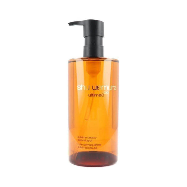 Shu Uemura Ultime8 Sublime Cleansing Oil – 450ml | Luxurious 8-Oil Makeup Remover & Skin Refiner
