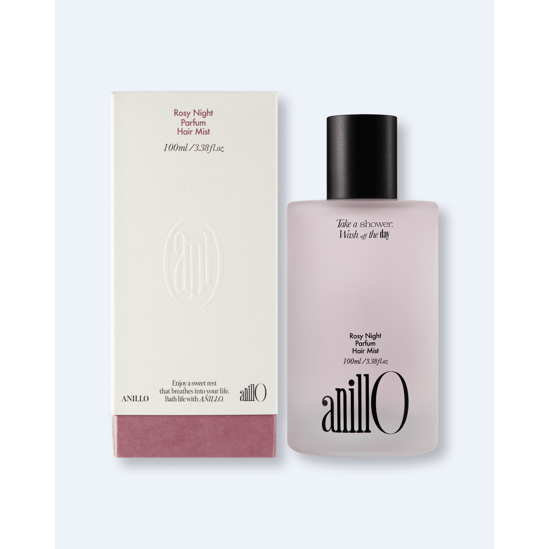 Anillo Rosy Night Parfum Hair Mist – 100ml | Luxurious Rose-Infused Shine & Hydration