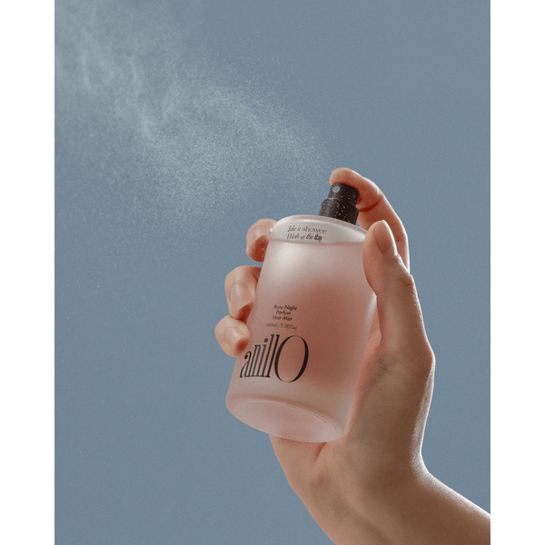 Anillo Rosy Night Parfum Hair Mist – 100ml | Luxurious Rose-Infused Shine & Hydration