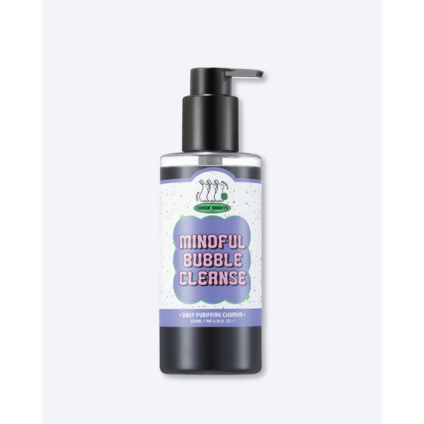 Chasin’ Rabbits Mindful Bubble Cleanse – 200ml | Detoxifying, Hydrating & Gentle Cleansing