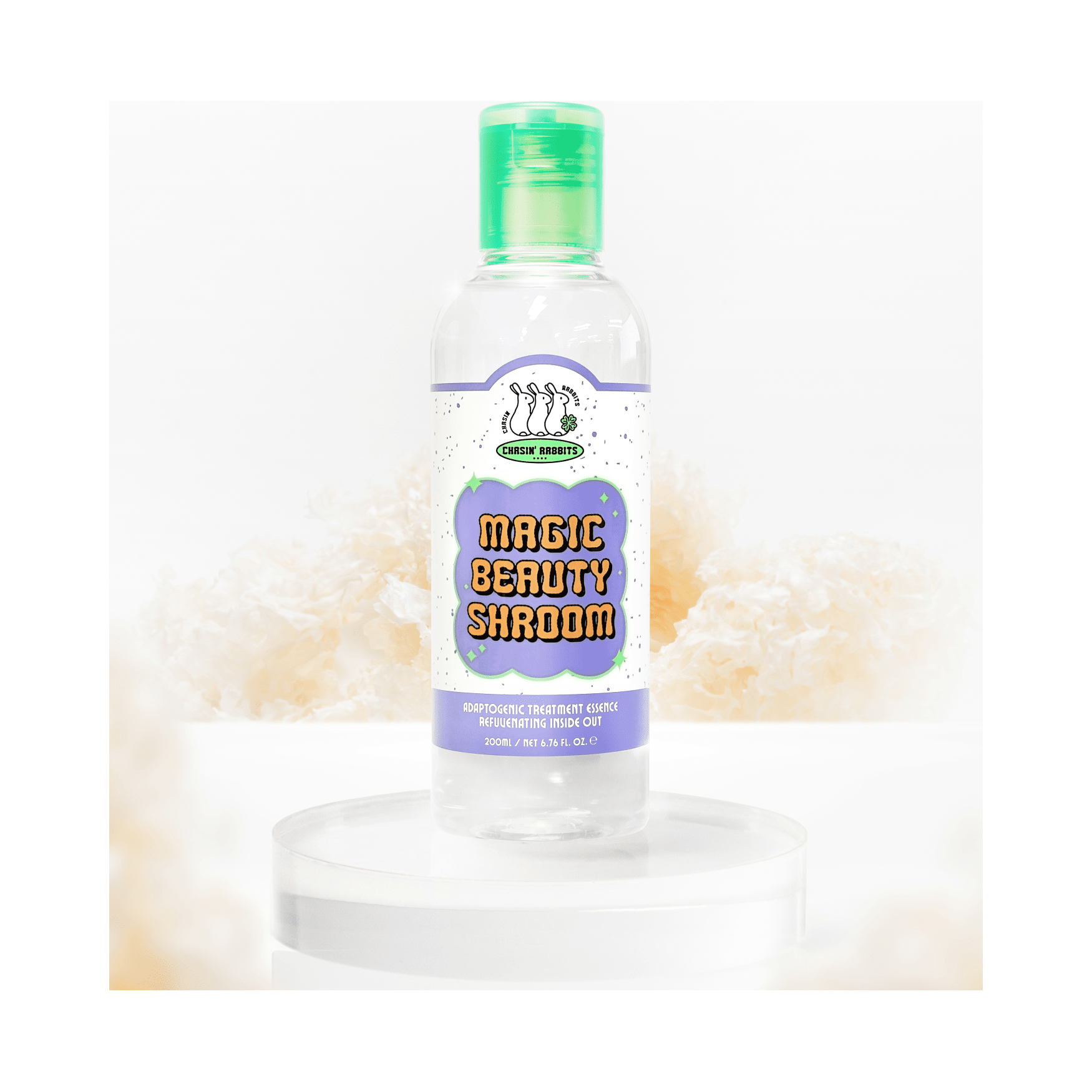 Chasin’ Rabbits Magic Beauty Shroom – 200ml | Hydrating & Plumping Essence with Tremella Mushroom