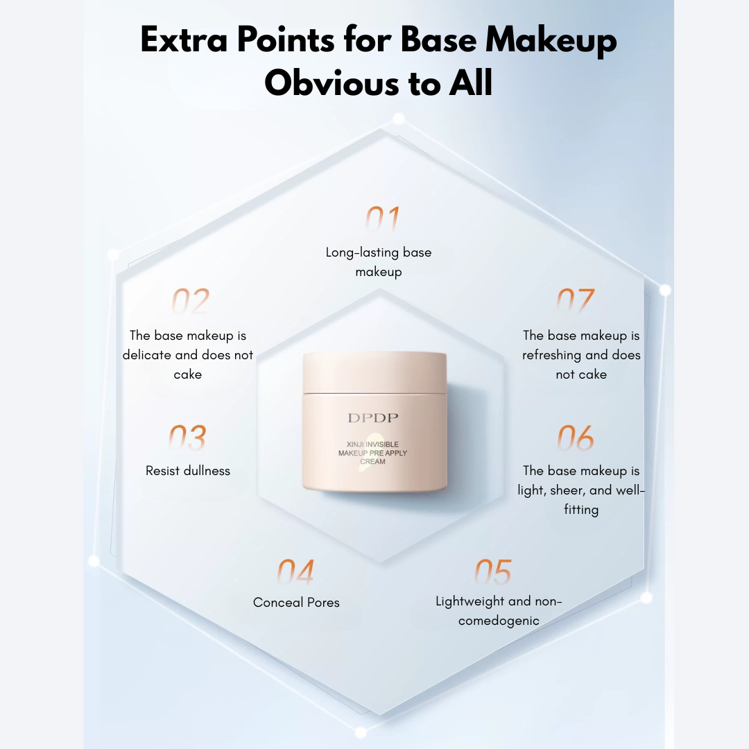 DPDP Clever Invisible Primer Cream 30g – Seamless Base Long-Lasting Wear