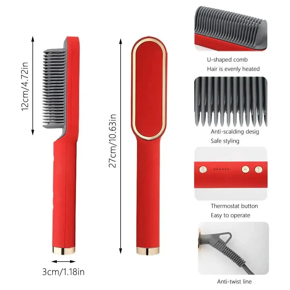 Ceramic Hair Curler Brush