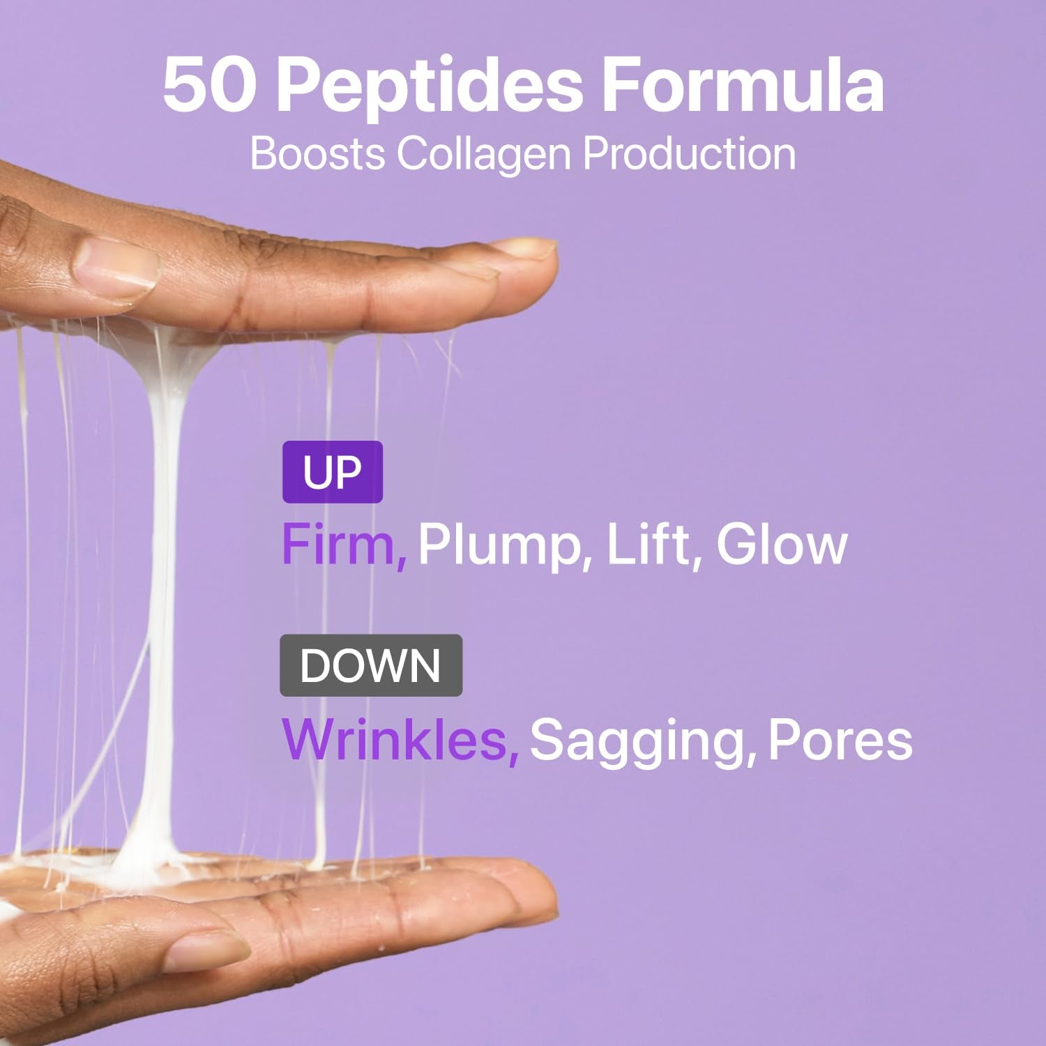 No.9 NAD+ BIO Lifting Serum for Glow, Firming & Wrinkles, Peptide Facial Serum for Sagging Skin, Fine Lines & Elasticity, Hydrating & Tightening Formula, Korean Skincare 1.69 Fl Oz