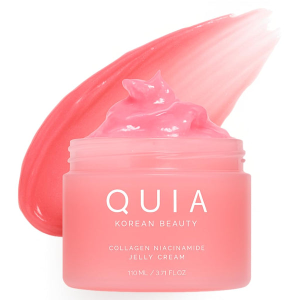 QUIA Beauty Collagen Niacinamide Jelly Cream – 110ml | Lightweight Deep Hydration & Skin-Firming Glow