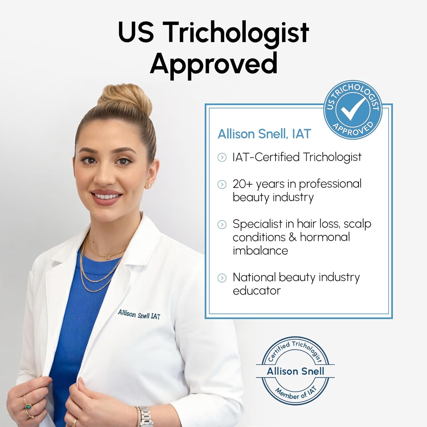 Hair Growth Serum - Caffeine Peptides Castor Rosemary Oil for Hair Growth - Products for Women & Men - Hair Oils for Hair Growth - Hair Regrowth Tonic - Scalp Serum - Suero Para El Cabello