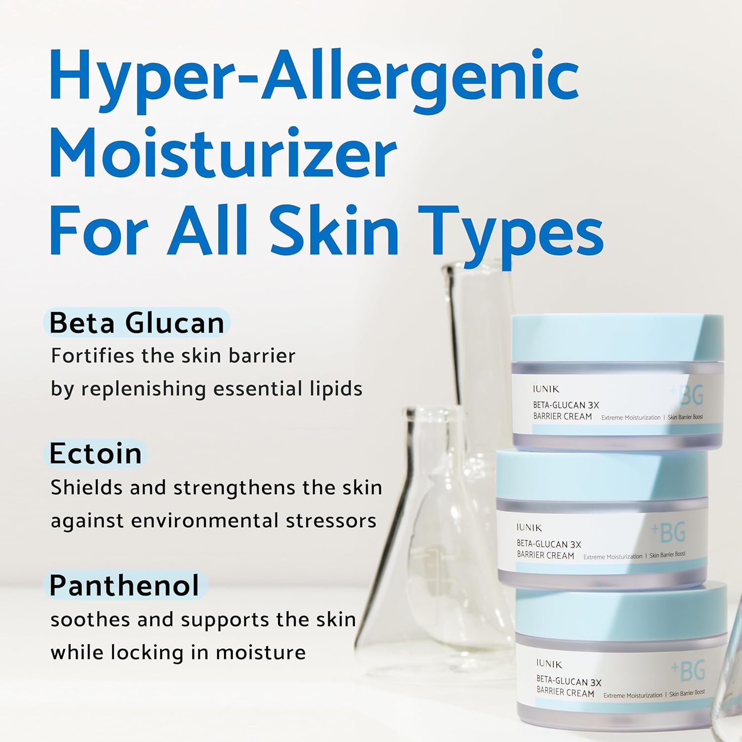 IUNIK Beta-Glucan 3X Barrier Cream - 50ml