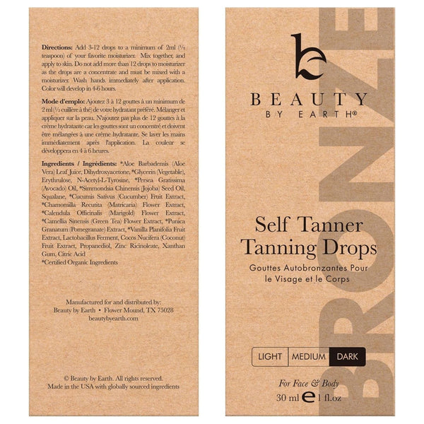 Self Tanning Drops - Face Tanner Drops Ultra Dark - Bronzer Drops - Self Tanner for Face - Self Tanners Best Sellers - Face Tanning Drops to Add to Moisturizer - Face Tan Drops - Bronzing Drops