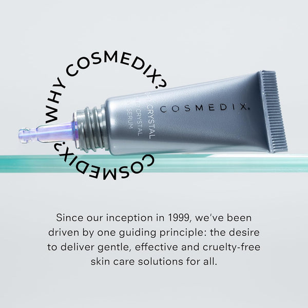 COSMEDIX Opti Crystal Liquid Crystal Eye Serum – 7g | Brightens, Firms & Reduces Dark Circles