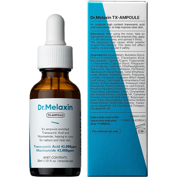 Dr.Melaxin TX-Ampoule Rx – 30ml | Advanced Brightening & Skin Repair Serum