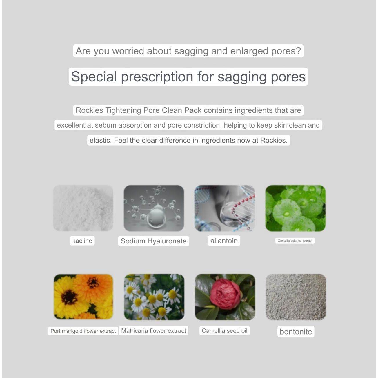 ROKKISS Tightening Pore Clean Pack - 150g