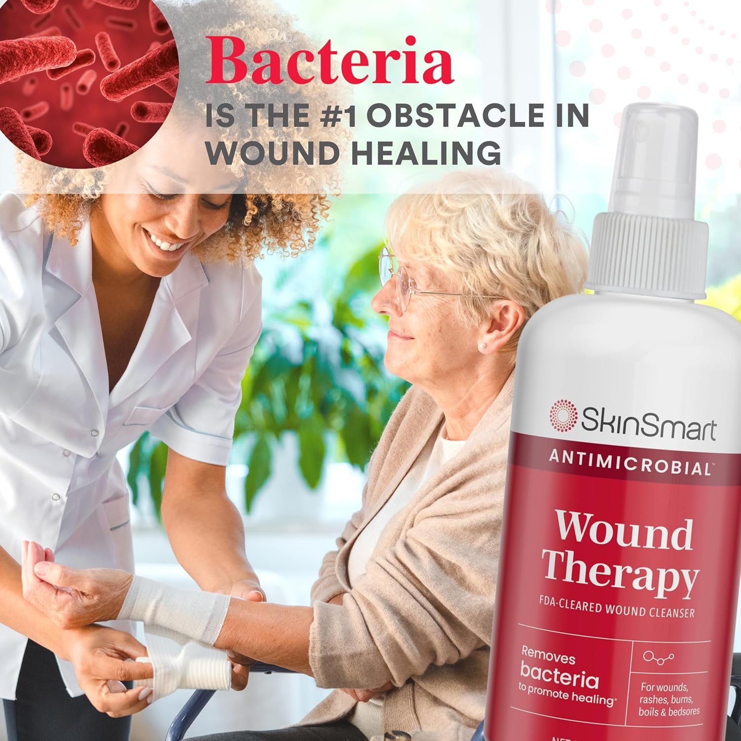 SkinSmart Antimicrobial Wound Therapy - 236ml