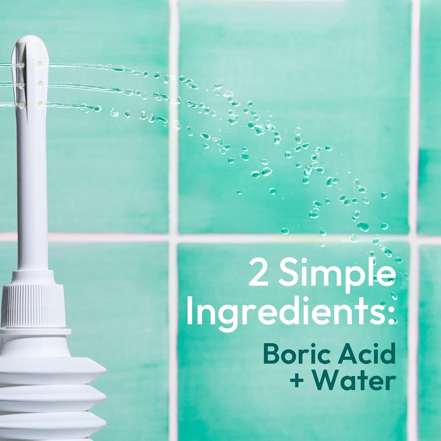 pH-D Feminine Health Support Instant Boric Acid Vaginal Odor Rinse – 177.44ml (Pack of 2) | Fast-Acting Freshness & Odor Control