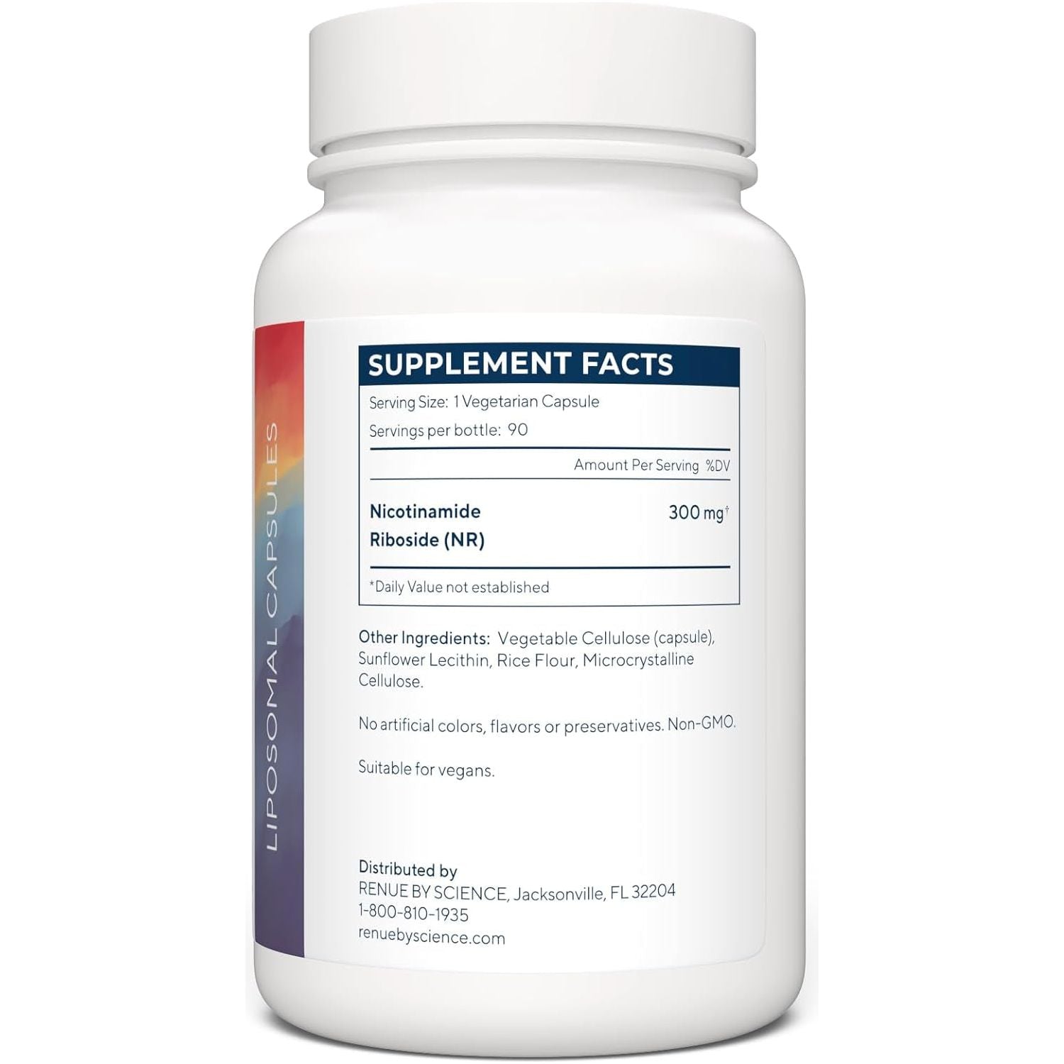 Renue By Science Lipo NR Nicotinamide Riboside – 90 Capsules | Liposomal NAD+ Precursor for Energy & Healthy Aging