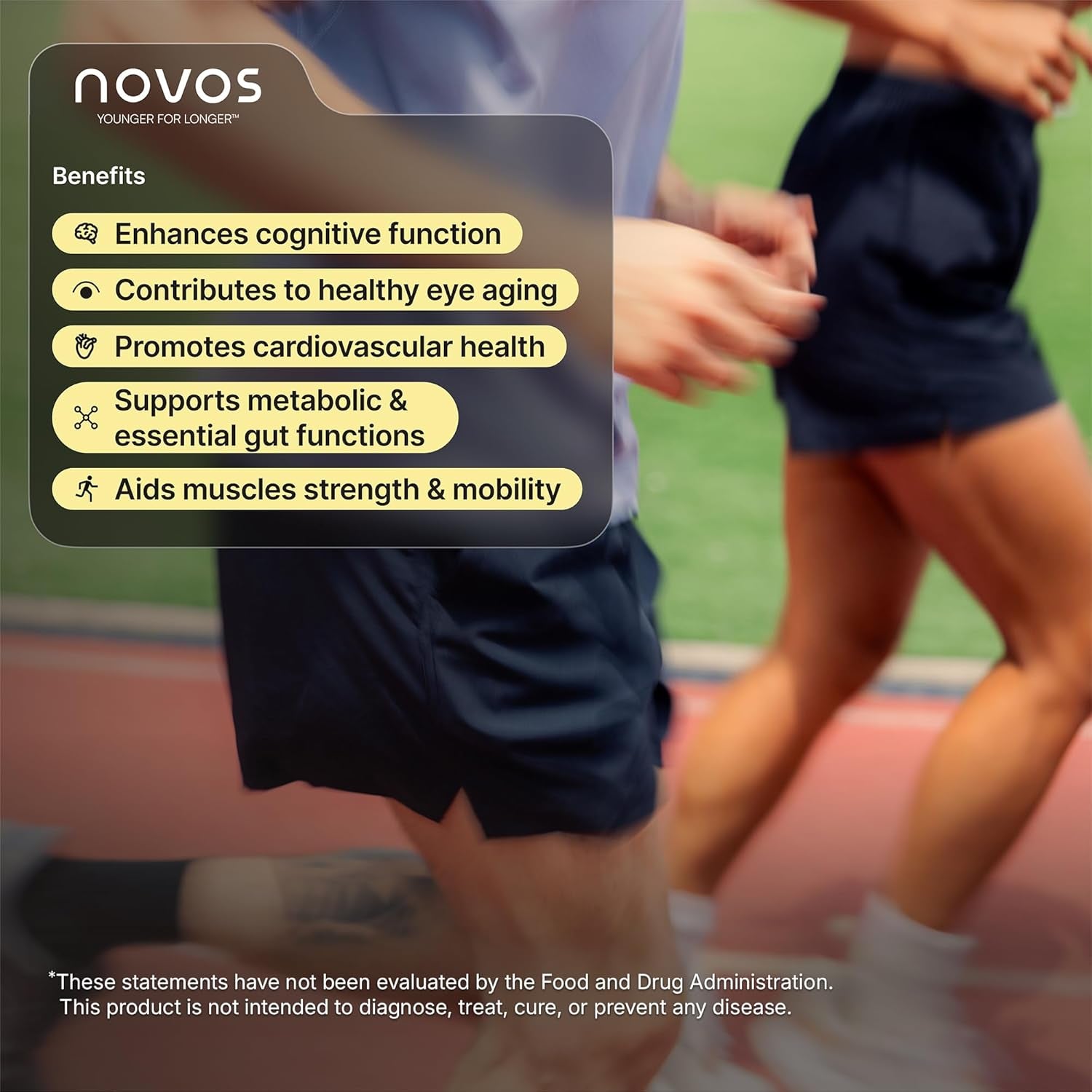Novos Core All-In-One Longevity Formulation – 30 Sachets | Orange Flavor | Science-Backed Anti-Aging & Wellness Support