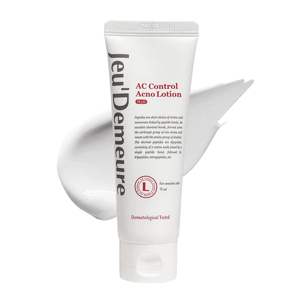 JEU'DEMEURE AC Control Acno Lotion Plus – 75ml | Peptide-Infused Acne & Redness Control