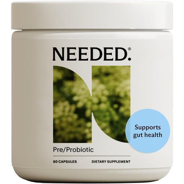 Needed Expertly-Formulated & Tested Prebiotic & Probiotic for Prenatal, Pregnancy, Breastfeeding, & Postpartum | Balance Mood, Boost Immunity, Healthy Microbiome for Mother & Baby | 60 Capsules
