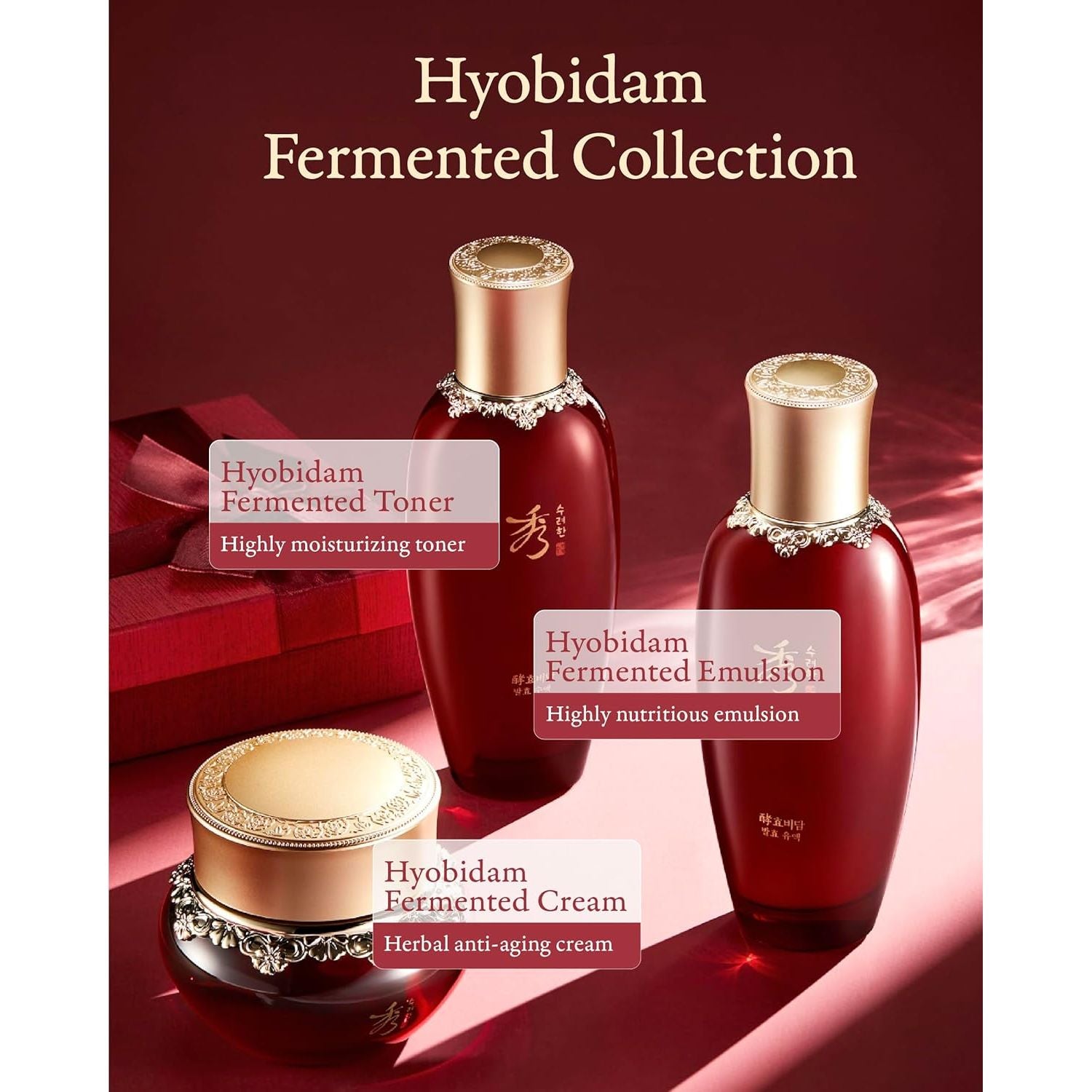 Sooryehan Hyobidam Fermented Eye Cream – 25ml | Hydrating & Firming Eye Care