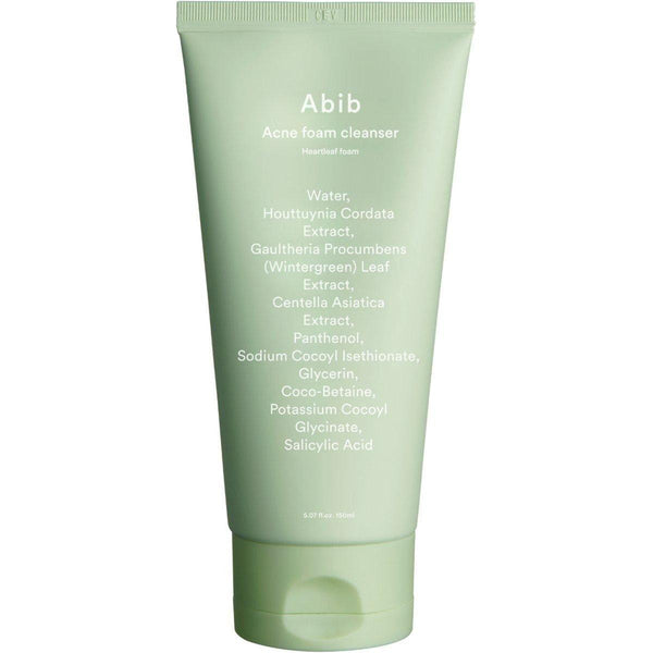 ABIB Acne Foam Cleanser Heartleaf Foam (150ml) - Glam Global UKABIB