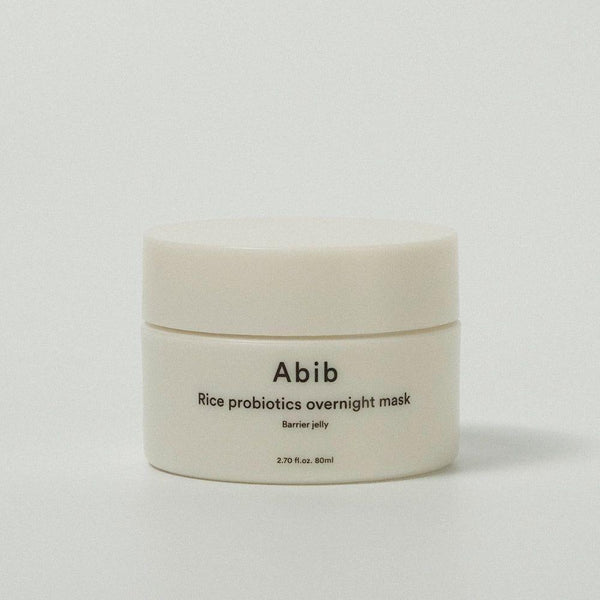 Abib Rice Probiotics Overnight Mask Barrier Jelly - 80ml | Firming & Repairing - Glam Global UKAbib