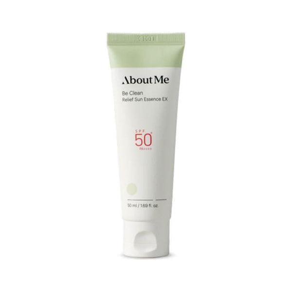 [About Me] Be Clean Relief Sun Essence EX SPF 50+ PA++++ 50ml - Glam Global UKAbout Me
