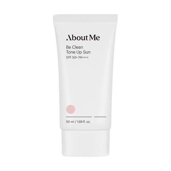 [About Me] Be Clean Tone Up Sun SPF 50+ PA++++ 50ml - Glam Global UK