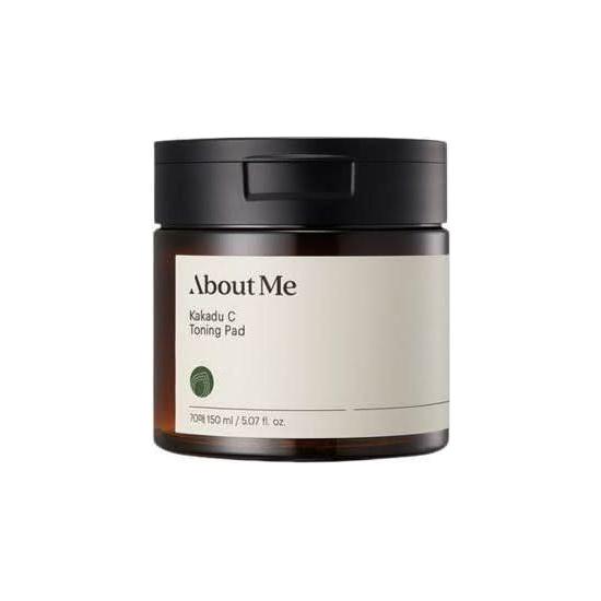 [About Me] Kakadu C Toning Pad 150ml (70 Count) - Glam Global UKAbout Me