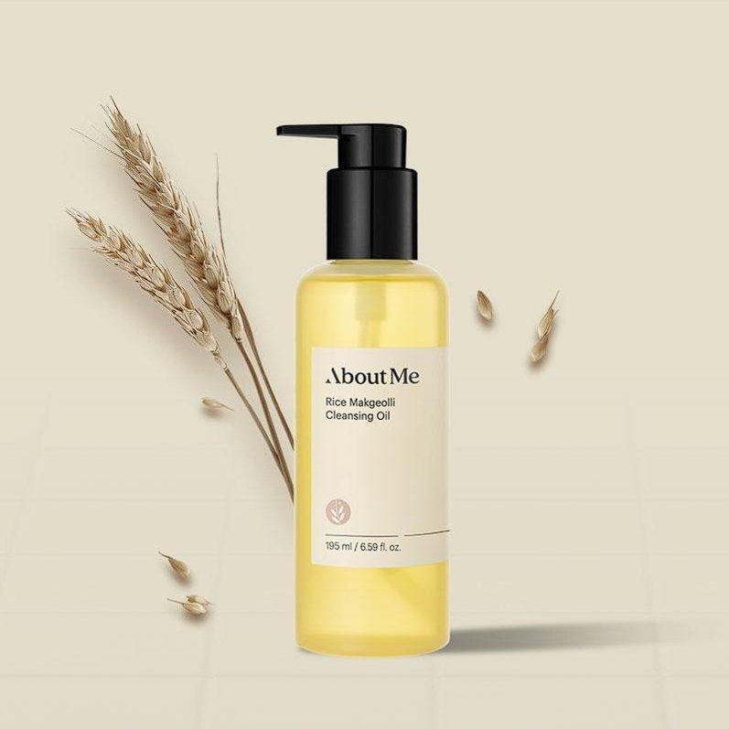 [About Me] Rice Makgeolli Cleansing Oil 195ml - Glam Global UK