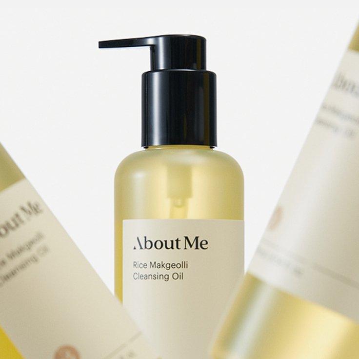 [About Me] Rice Makgeolli Cleansing Oil 195ml - Glam Global UK