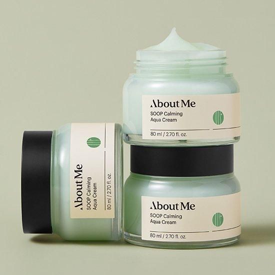 [About Me] SOOP Calming Aqua Cream 80ml - Glam Global UK