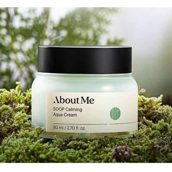 [About Me] SOOP Calming Aqua Cream 80ml - Glam Global UKAbout Me