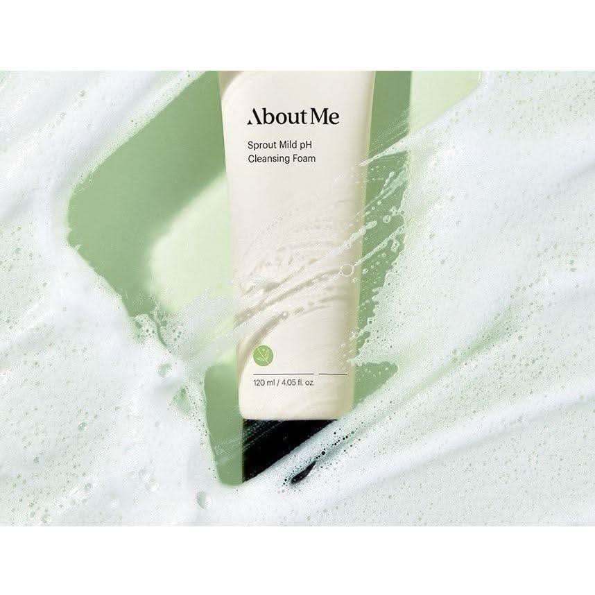 [About Me] Sprout Mild pH Cleansing Foam 120ml - Glam Global UKAbout Me