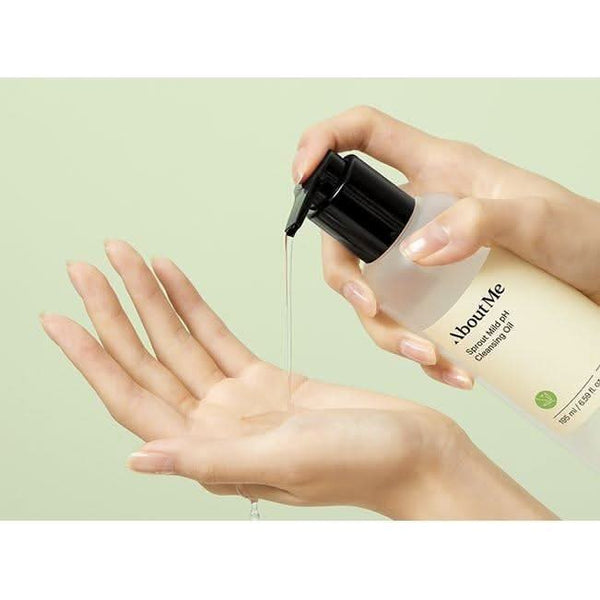 [About Me] Sprout Mild pH Cleansing Oil 195ml - Glam Global UKAbout Me