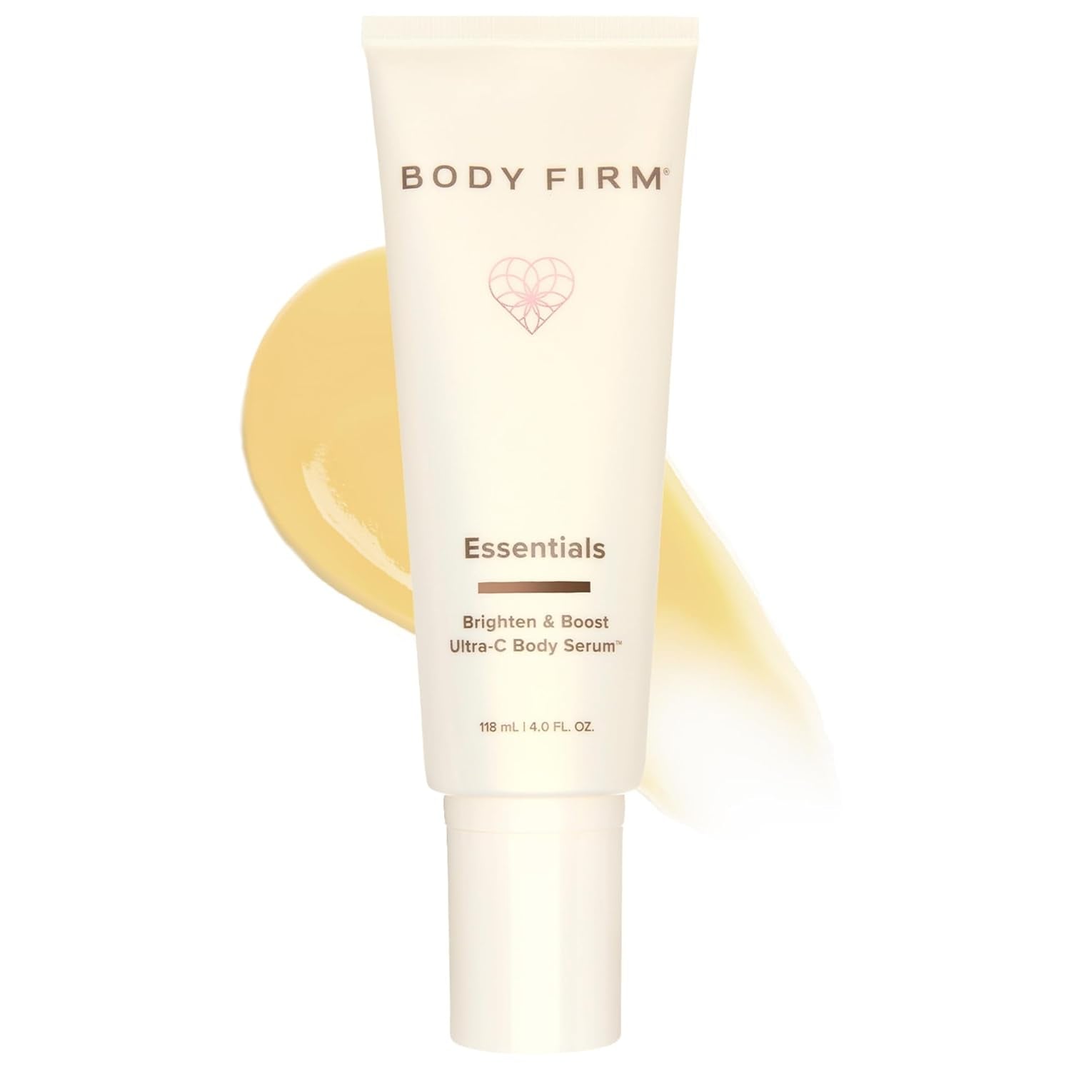 BODY FIRM Essentials Brighten & Boost Ultra-C Body Serum – 118ml | Radiance-Boosting Vitamin C Body Treatment