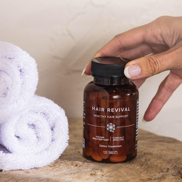 Isagenix Hair Revival – 120 Tablets | Natural Hair Growth & Thickening Supplement