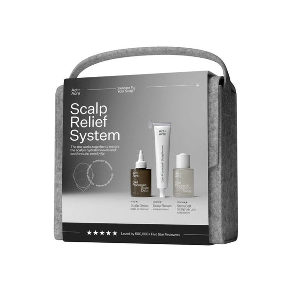 Act+Acre Scalp Relief System | Antifungal Solution for Flake - Free, Healthy Scalp - Glam Global UKAct+Acre