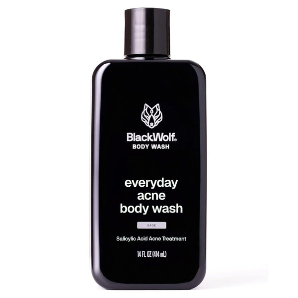 Black Wolf Body Wash | Everyday Acne Body Wash (Sage) - 414ml