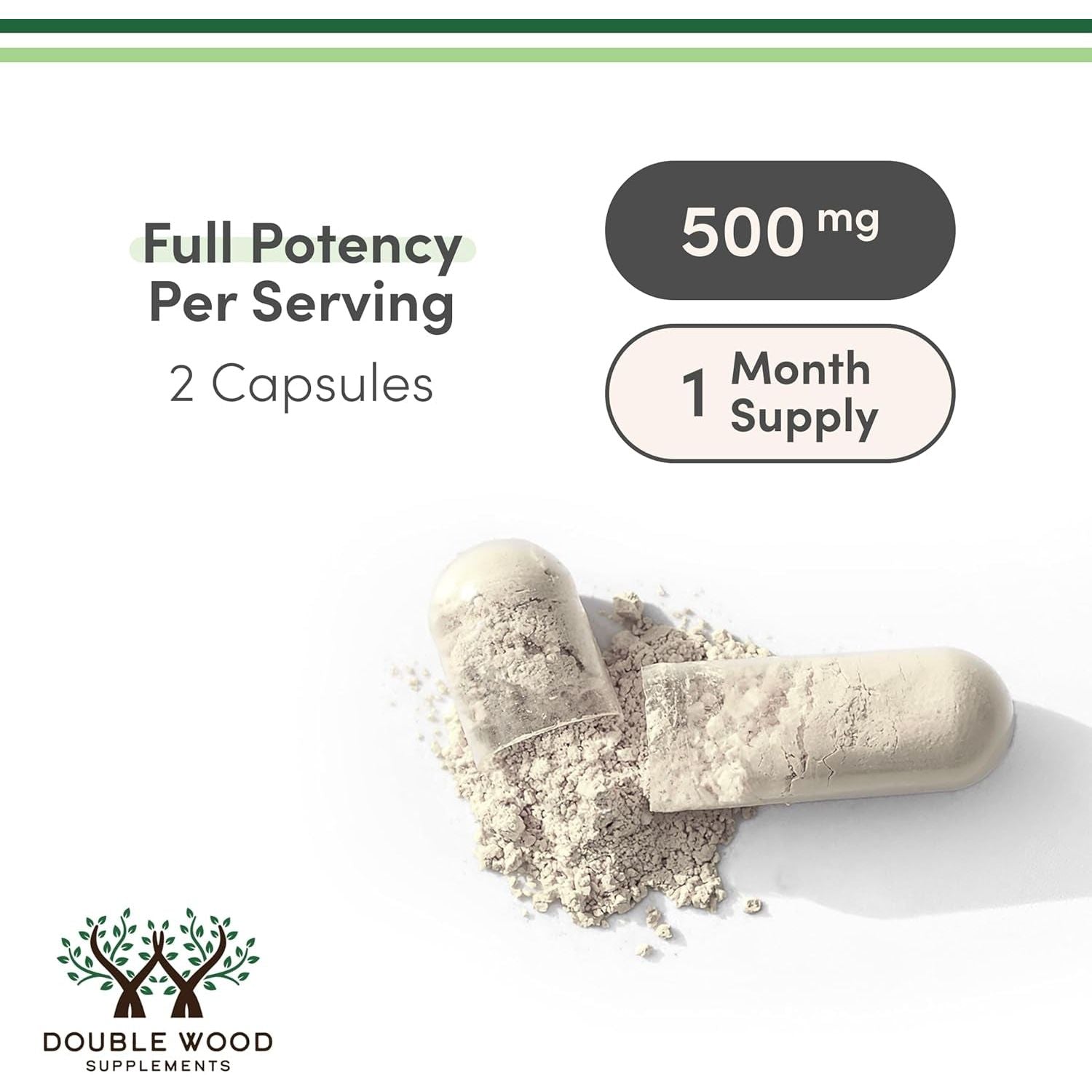Double Wood Supplements NAD+ – 60 Capsules | Longevity & Cellular Energy Support