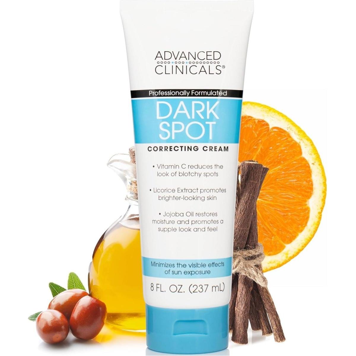 Advanced Clinicals Dark Spot Therapeutic Cream - 237ml (Large) - Glam Global UK