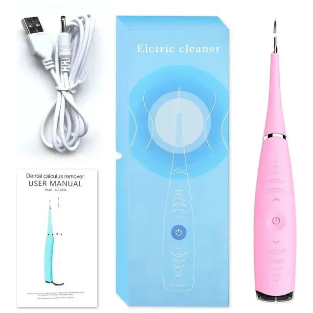 Advanced Ultrasonic Tooth Cleaning Wand - Glam Global UK