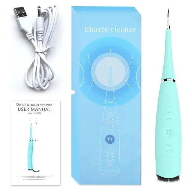 Advanced Ultrasonic Tooth Cleaning Wand - Glam Global UK