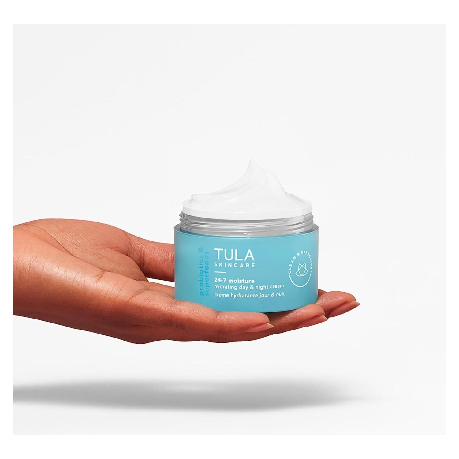 TULA SKINCARE 24-7 Moisture Hydrating Day & Night Cream (Regular) – 43g | Lightweight, Nourishing Moisturizer