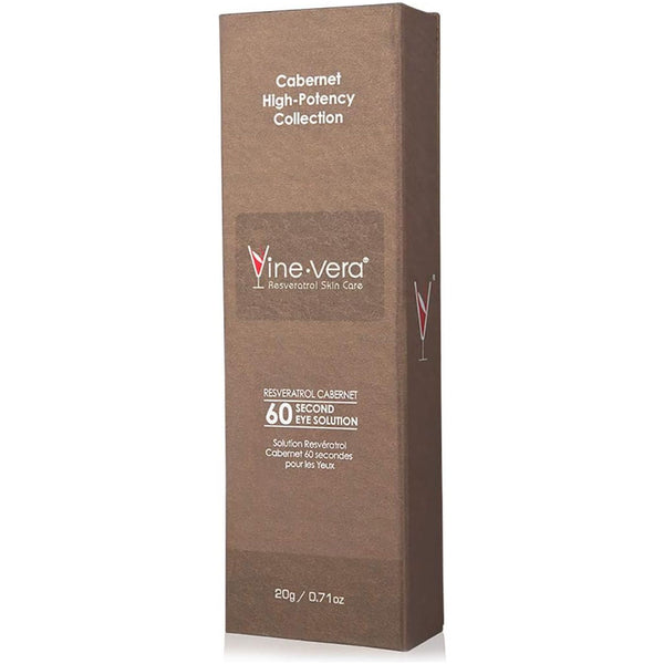 Vine Vera Resveratrol Cabernet 60 Second Eye Solution – 20g | Instant Eye Lift & Smoothing Treatment