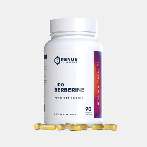 Renue By Science LIPO Berberine – 90 Capsules | Liposomal Berberine for Metabolic, Cardiovascular & Longevity Support