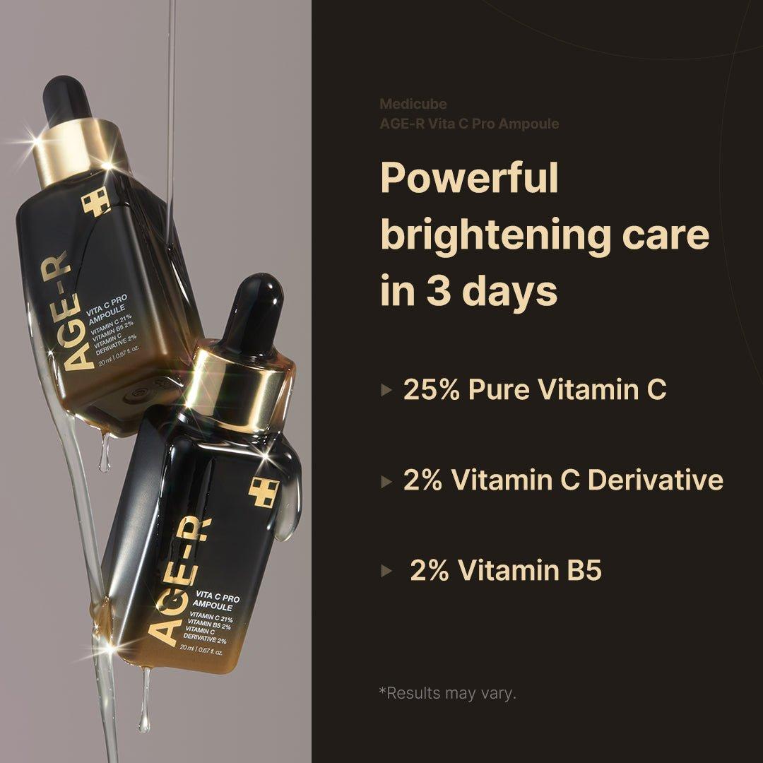 AGE - R Vita C Pro Ampoule - Glam Global UK