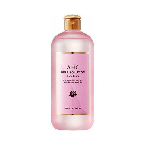 AHC Herb Solution Rose Toner 500ml - Glam Global UKAHC